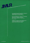 JOURNAL OF MACHINE LEARNING RESEARCH雜志封面
